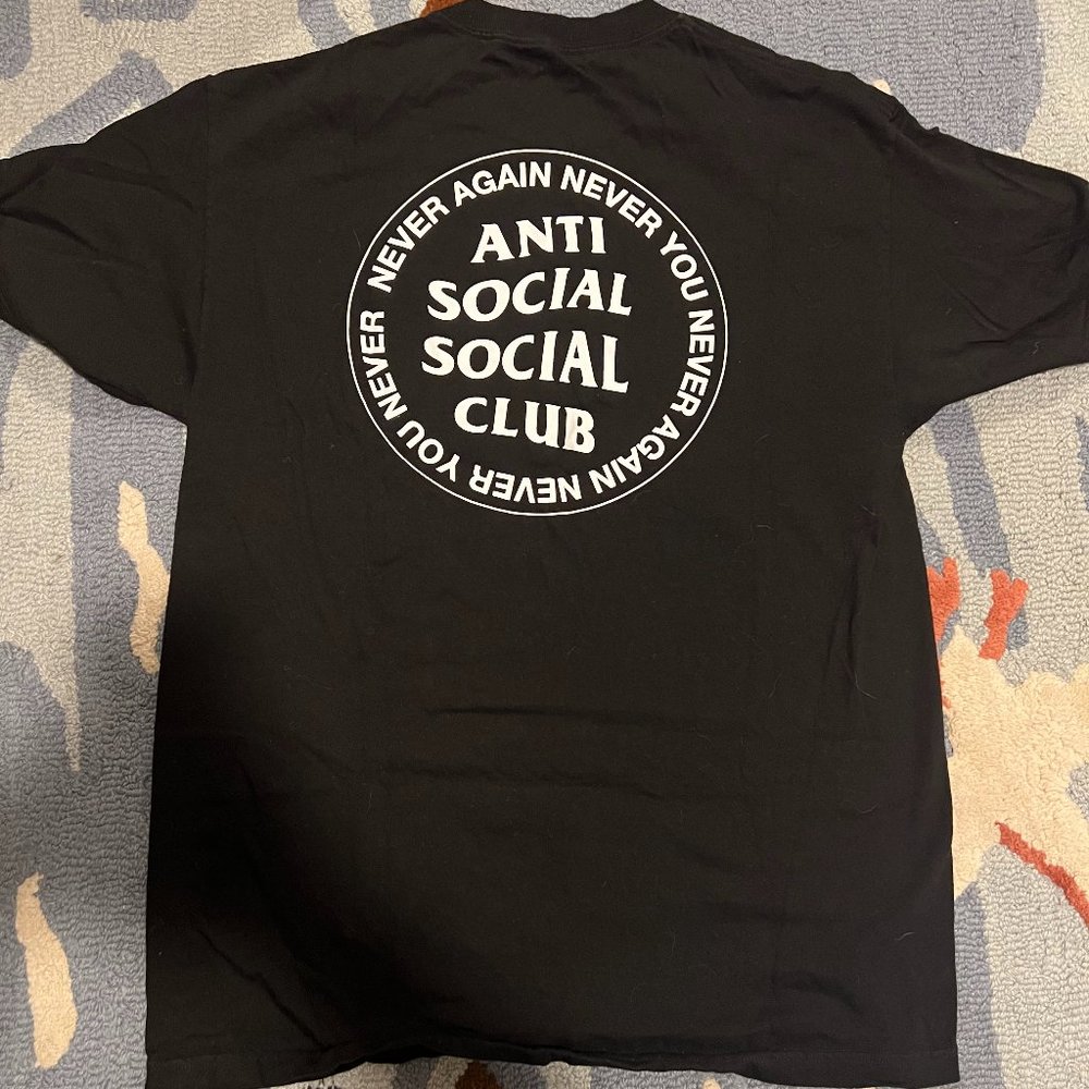 Anti Social Social Club - Never Again, Never You Black Tee